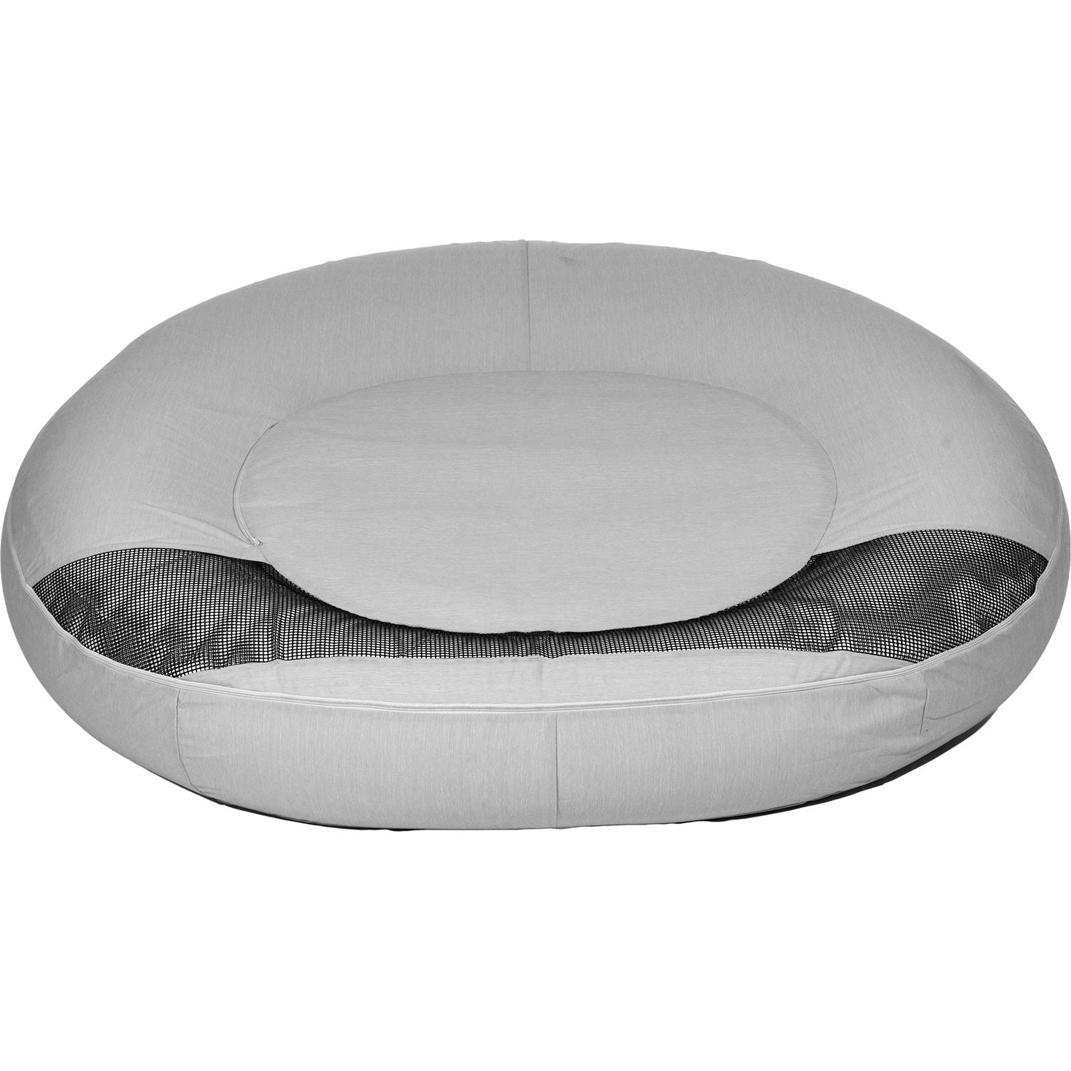 VESTIAMO CASA GIARDINO - Poltrona Gonfiabile Grigio chiaro - h75x175x150 cm